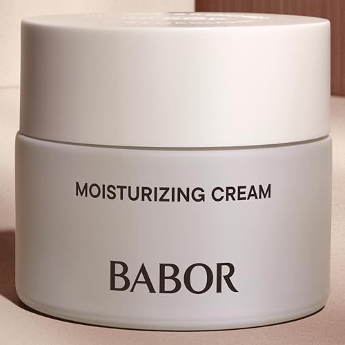 BABOR SKINOVAGE Moisturizing Cream, Face cream for dry Skin, Intensive Moisturizing Care with Hyaluronic Acid, Vegan Formula, 50 ml