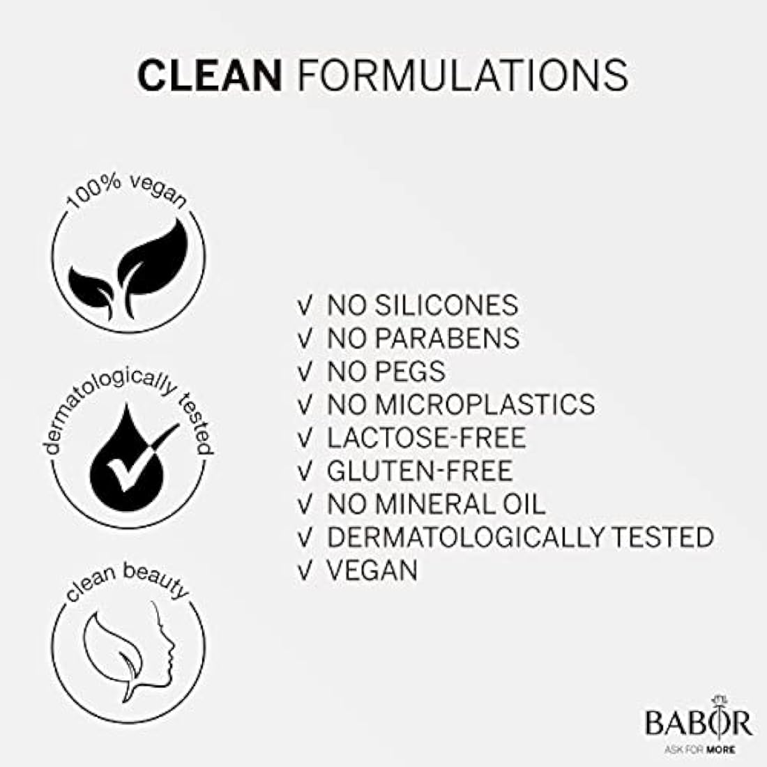 BABOR SKINOVAGE Purifying Cream rich, Rich facial cream for impure skin, Clarifying and pore-refining facial care, Vegan, 50 ml