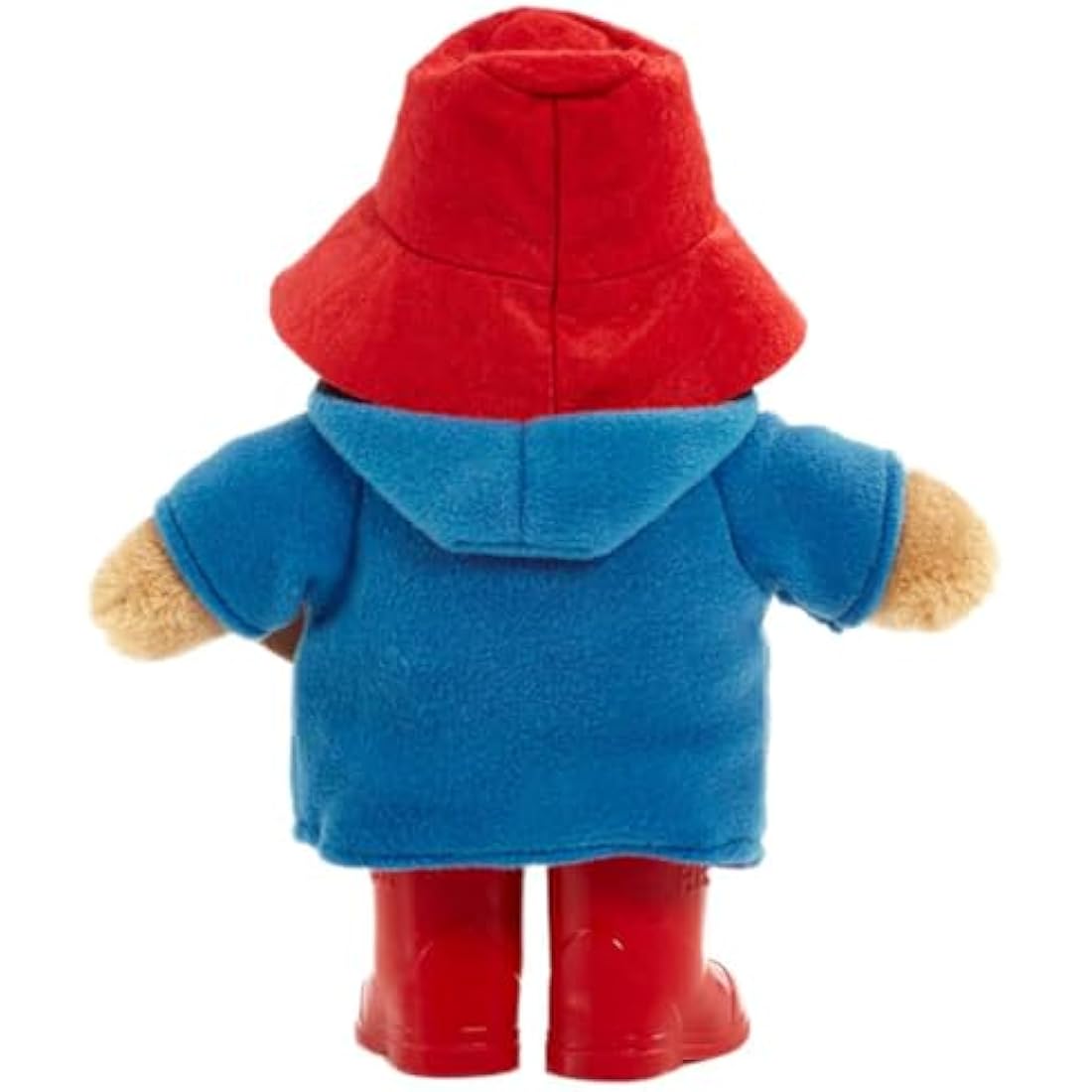 Rainbow Designs Classic Paddington Bear with Boots - 25cm Standing Plush Character - Soft & Cuddly Paddington Teddy Bear with Iconic Duffle Coat, Bush Hat & Shiny Red