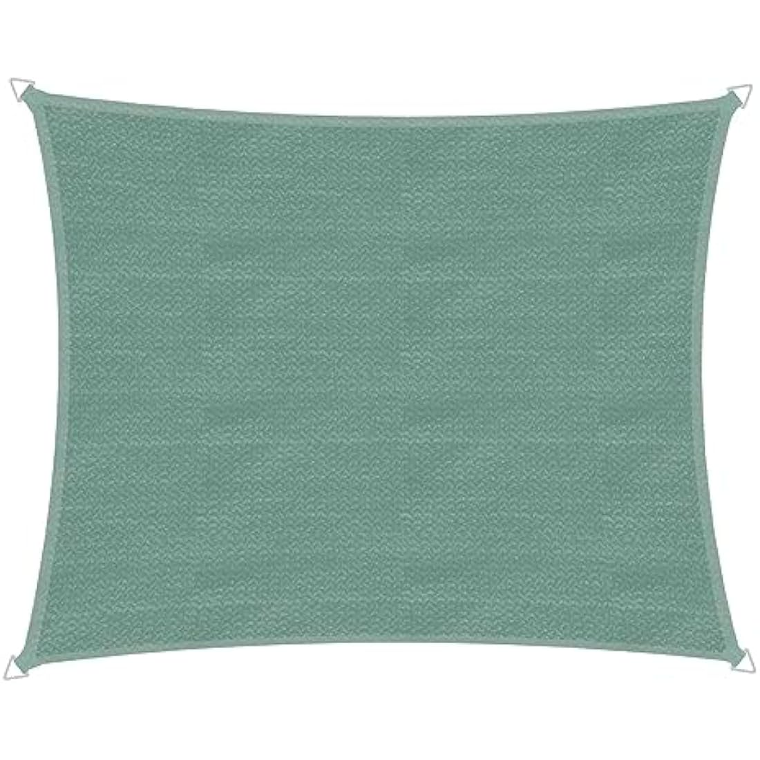 Windhager Capri Rectangular Sun Sail 4 x 5 m, Sun Protection for Garden and Patio, UV and Weather Resistant, Olive