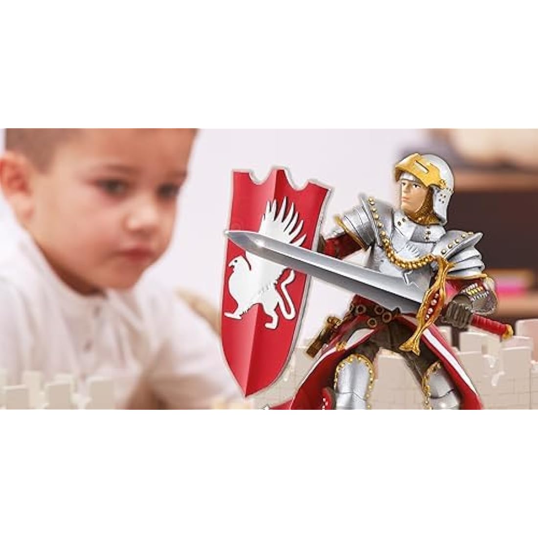 Papo - THE MUTANT'S CASTLE - Toy castle - 3 years old - Fantastic and Medieval - Figures not included - Easy to assemble - Stimulates the imagination - 58 x 40 x 30 cm - Educational - Gift idea