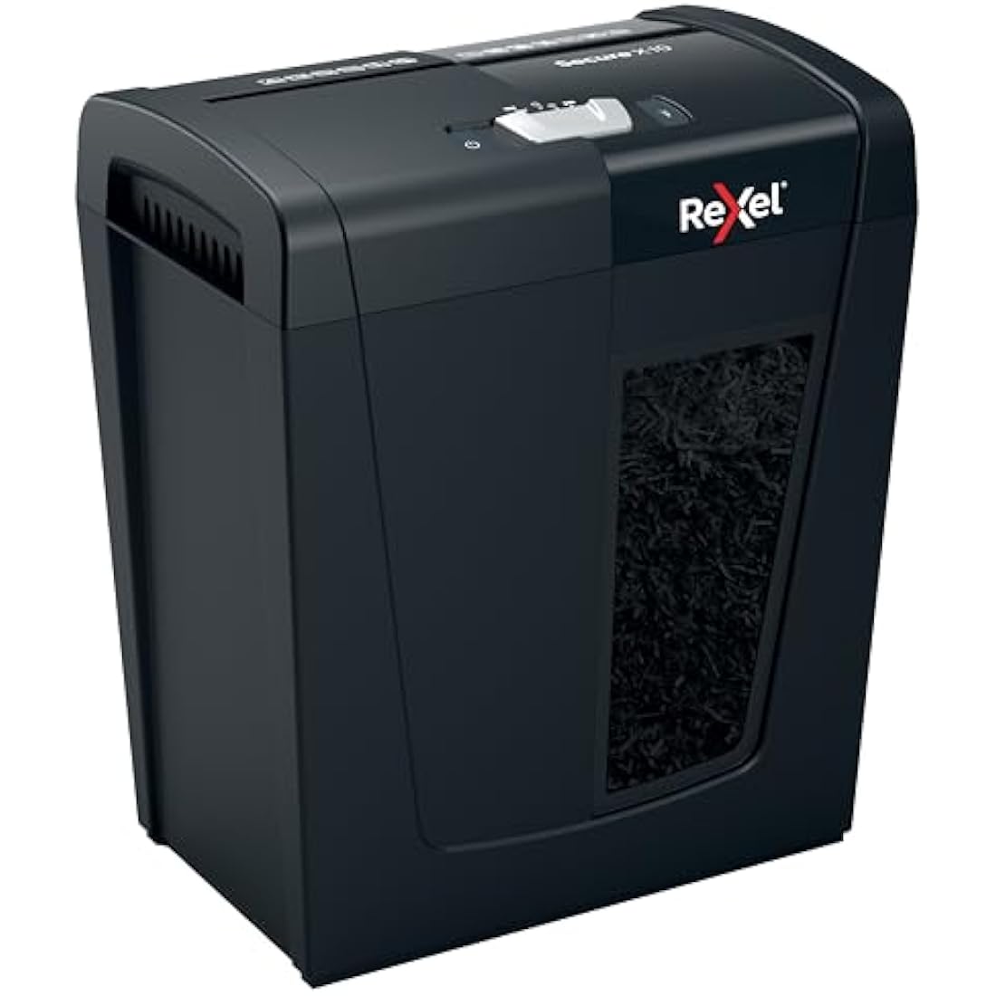 Rexel X10 Cross Cut Paper Shredder, Shreds 11-10 Sheets (70-80 gsm), P4 Security, Home/Home Office, 18 Litre Removable Bin, Quiet and Compact, Secure Range, 2020124