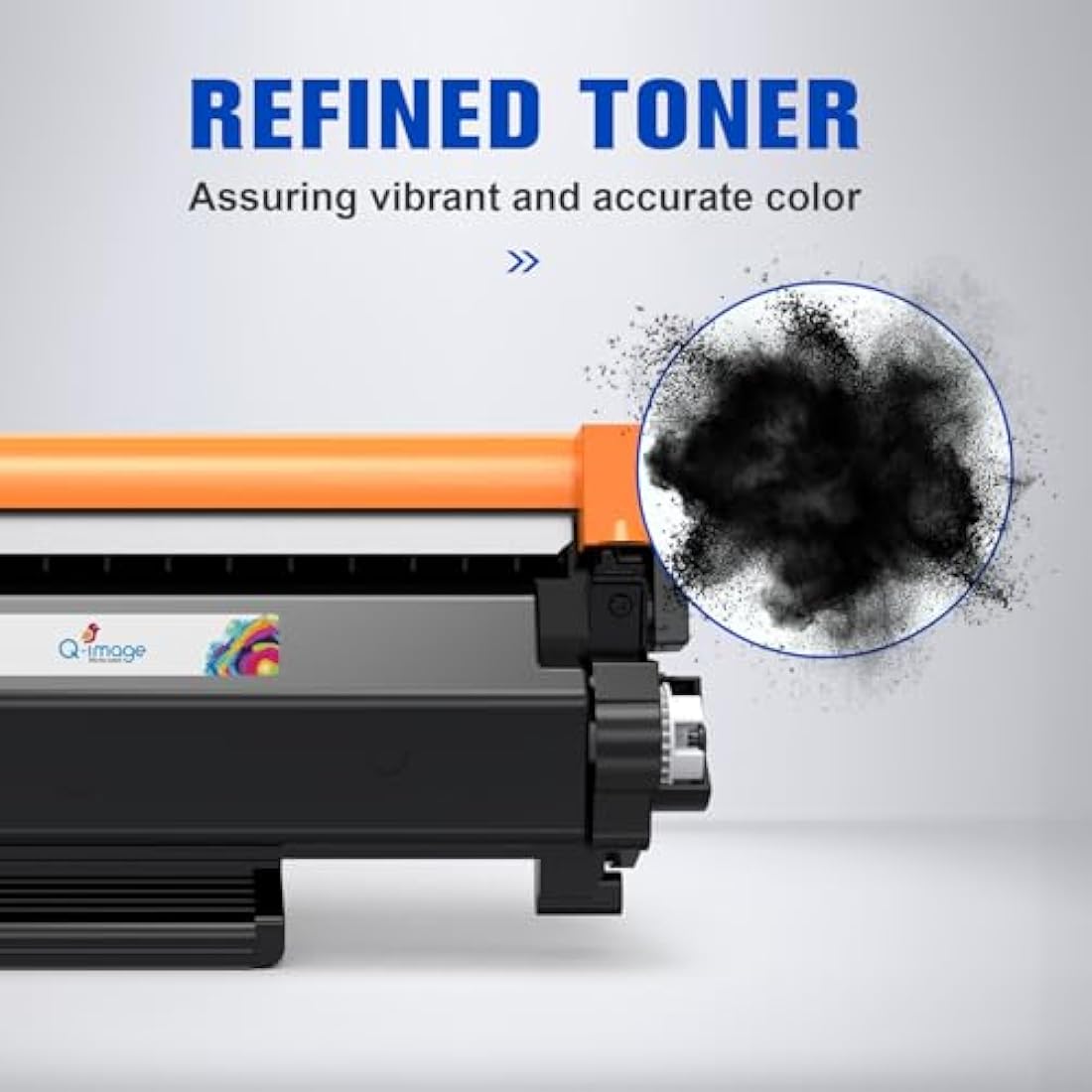 Q-image TN2510 TN 2510 Toner Cartridge Compatible for Brother TN-2510 for Brother DCP-L2620DW DCP-L2627DW DCP-L2660DW HL-L2400DW HL-L2400DWE HL-L2445DW HL-L2447DW MFC-L2800DW MFC-L2835DW(2 Black)