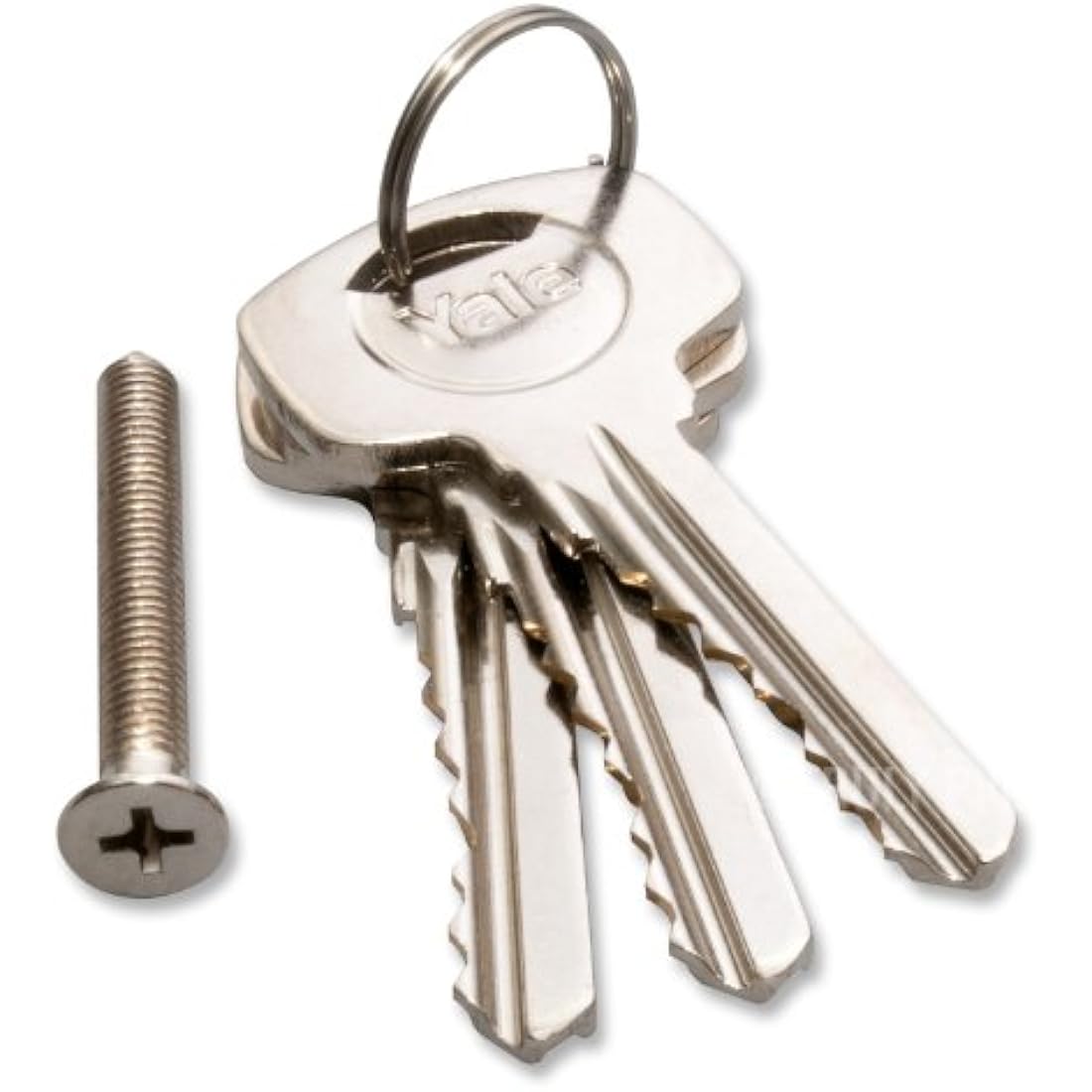 Yale KM3030-NP - KM Superior 1 Star Euro Cylinder Lock - 30/30 (70mm) / 30:10:30 - Nickel Finish - High Security