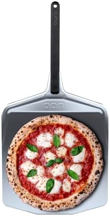 Ooni 14" Pizza Peel – Long Handle Super Smooth Aluminium Pizza Paddle – Lightweight Pizza Turning Peel Outdoor Pizza Oven Accessories…