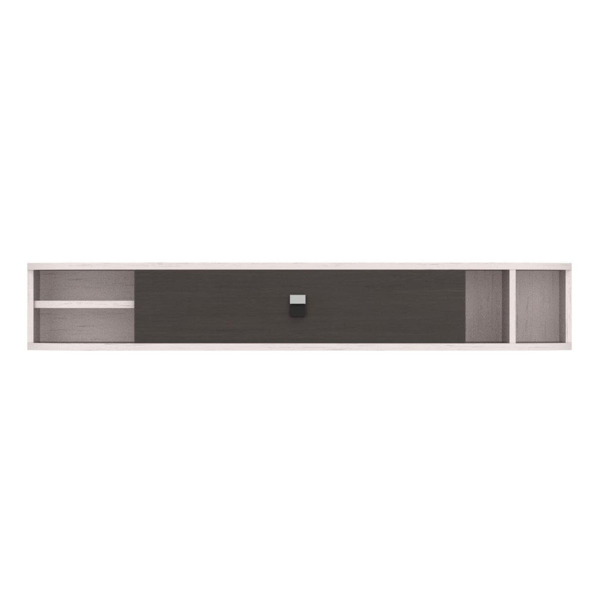 Pmnianhua Floating TV Shelves, Floating TV Unit Wall Mounted Under TV Stand Floating TV Console Entertainment Shelf Wall TV Cabinet