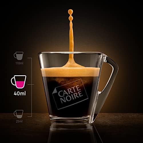 Carte Noire, Espresso Intense, 100 Aluminium Capsules Compatible with Nespresso Original Coffee Machines, with Dried Fruit and Chocolate Notes, 100% Arabica, Intensity 9/10, 10 Packs