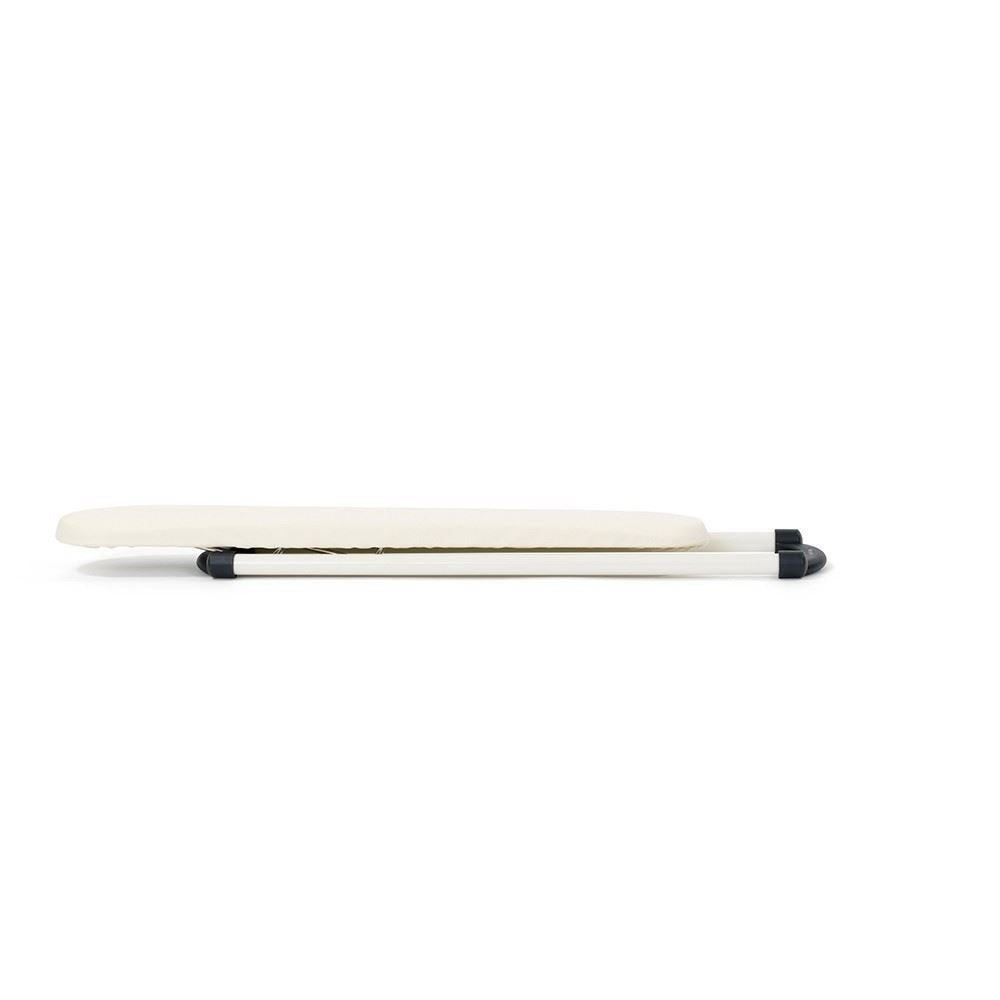 Brabantia 102400 Foldable Sleeve Ironing Board 60 x 10 cm, Ecru, Cotton Cover, 60x10 cm