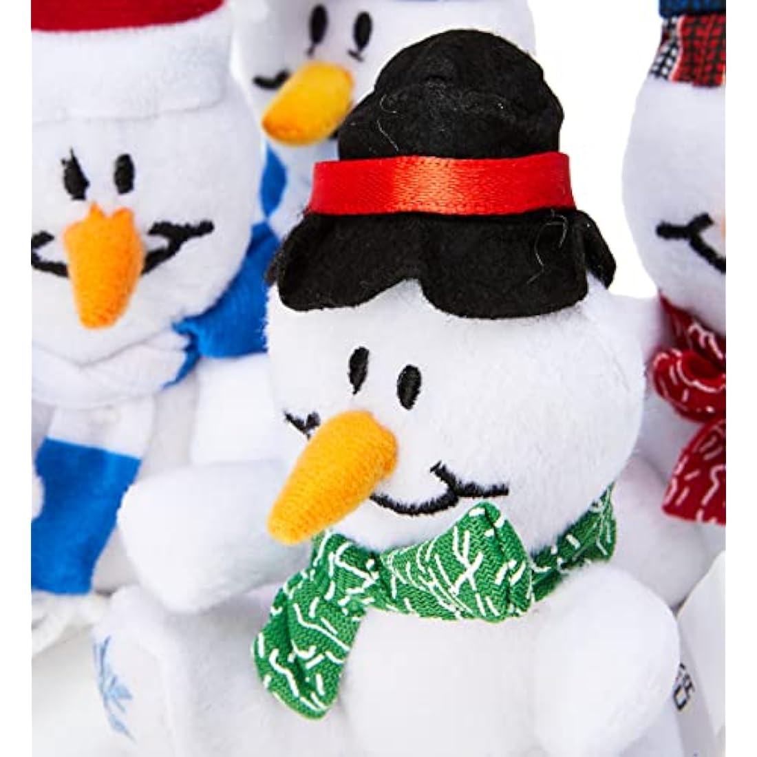 Baker Ross EF890 Snowman Mini Bean Pals (Pack of 4), Assorted