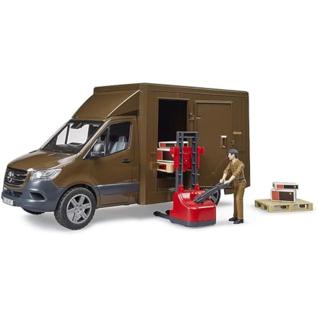 Mercedes Benz Sprinter Delivery Van with Pallet Mover and Driver - UPS