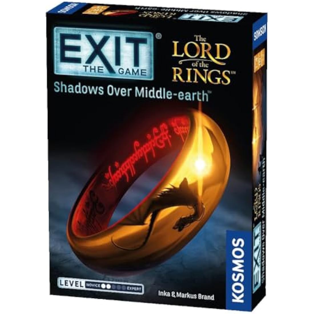 Thames & Kosmos EXIT: The Lord of the Rings - Shadows Over Middle-earth, Escape Card Game, Family Games for Game Night, 2022 ASTRA Best Toys for Kids Finalist, For 1 to 4 Players, Ages 10+