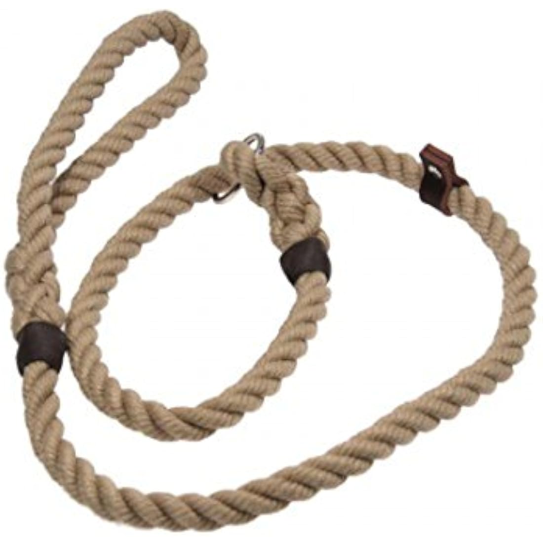Bisley 10mm Natural Rope Slip Lead – Dog Training - Gun Dogs - Working Dogs-