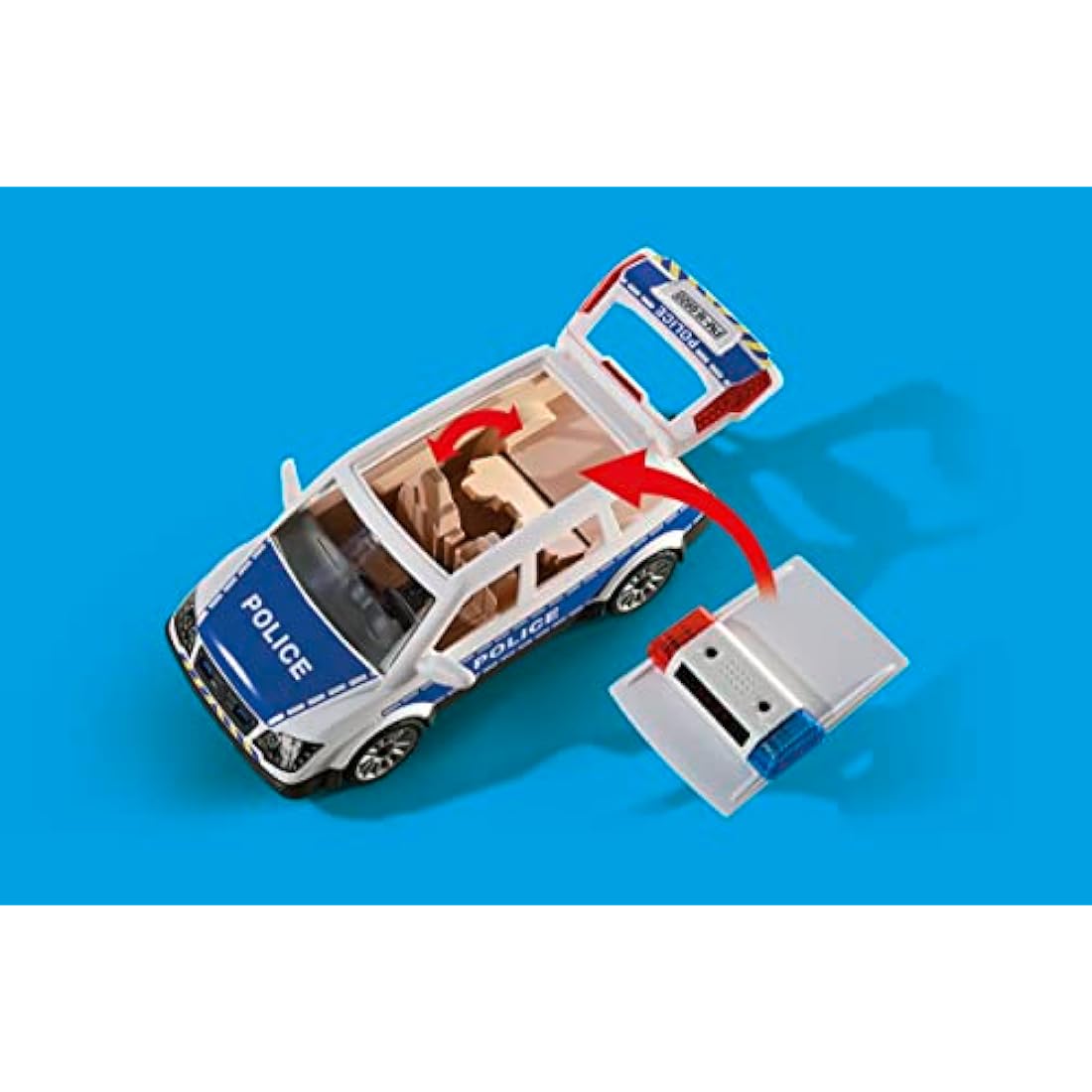 Playmobil 6920 City Action Police Squad Car with Lights and Sound