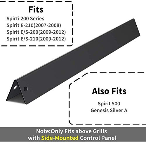LOKHING 7534 7535 54.6 CM Flavorizer Bars for Weber Spirit 200 Series E210, Genesis Silver A, Spirit 500 Gas Grills, Replaces Weber 7534 7535 65902,