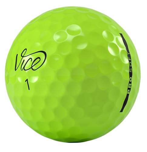 Vice Golf Pro Soft Lime Golf Balls