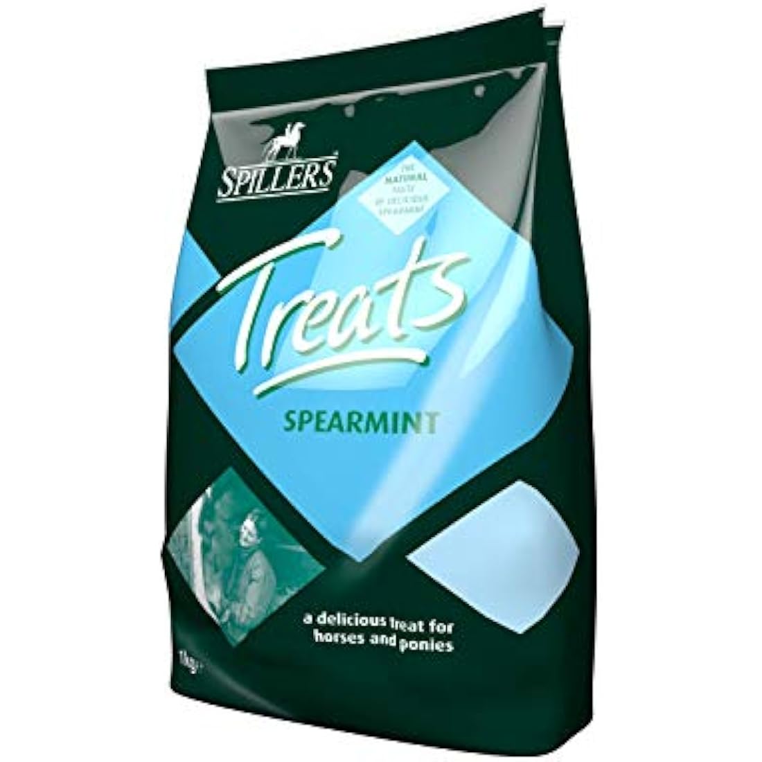 SPILLERS Spearmint Treats (1KG) x 8 (bulk buy) - For Horses