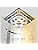 CXGLEAMING 11.8" Modern Crystal Chandelier Dimmable LED Light Fitting Ceiling Square Small Chandelier Flush Ceiling Lights for Living Room Bedroom Hallway Bathromm Dining(Remote Control)