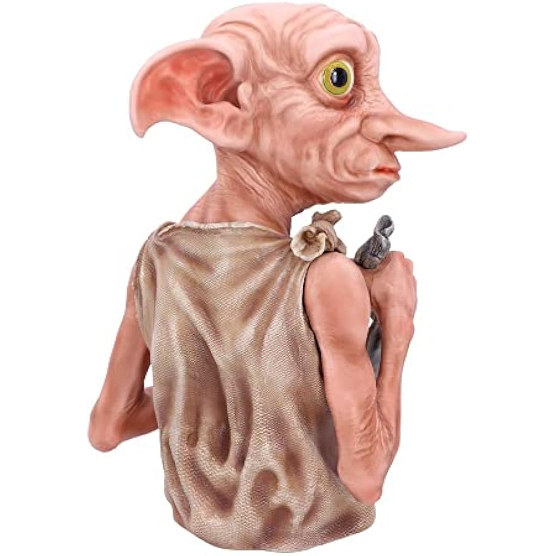 Nemesis Now Officially Licensed Harry Potter Dobby Bust, 30cm, Pink