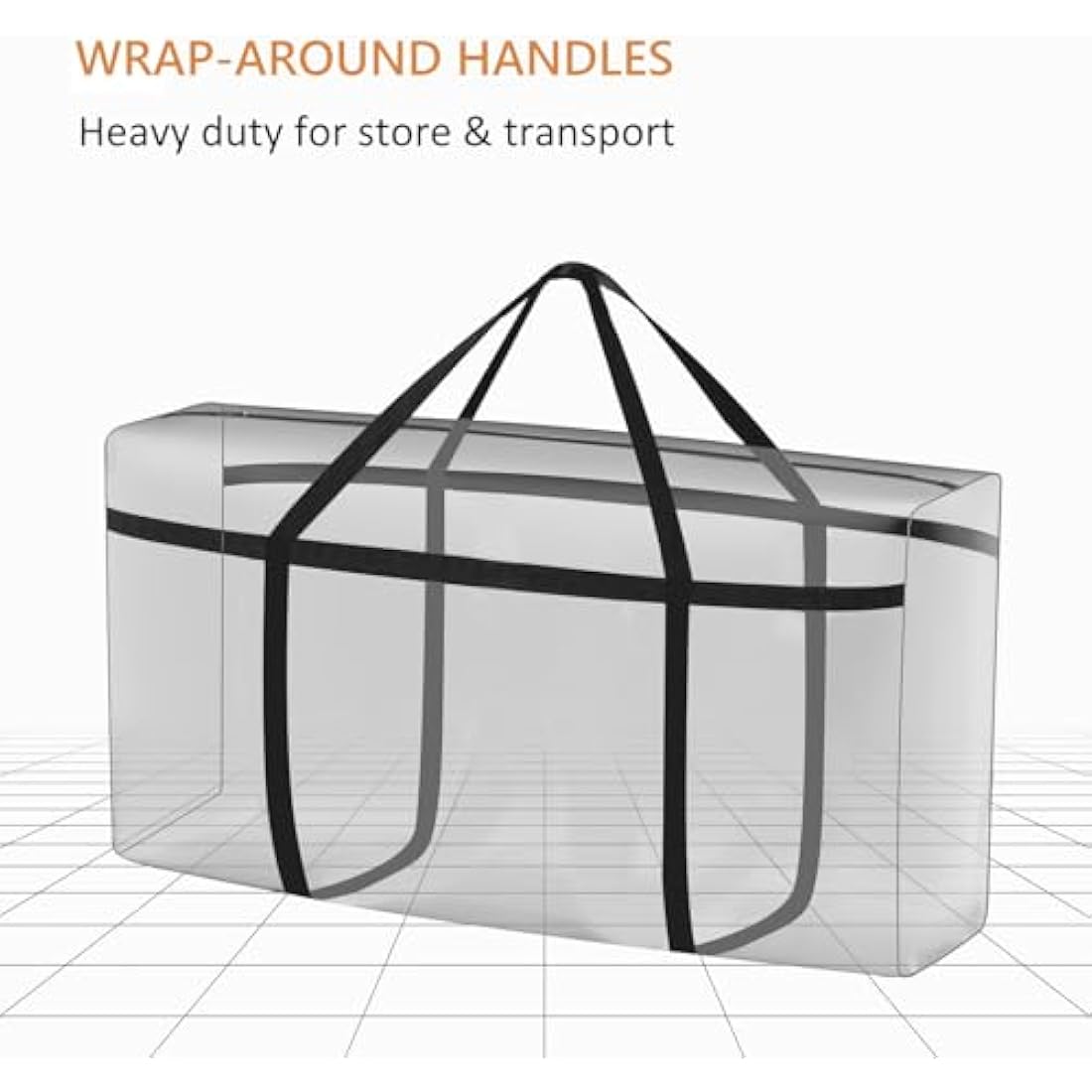 Large Storage Bags Clothes,House Moving Boxes Large,Strong Packing Bags for Moving