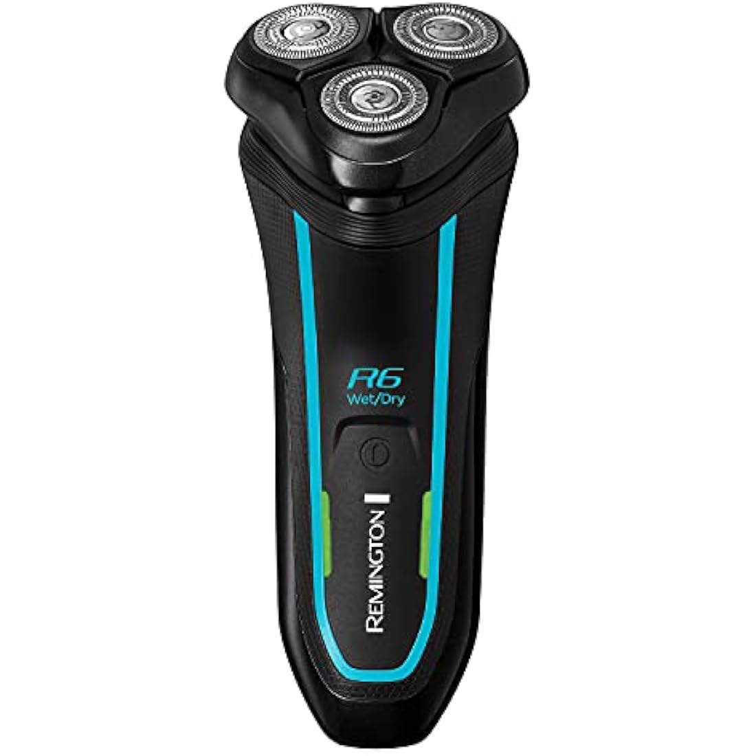 Remington R6 Aqua Men's Electric Shaver (Cordless, Wet & Dry, 100% Waterproof, Rotary Shaver, Pop-up Detail Trimmer, USB Charging, 60-Minute Usage, 90-Minute Charge with 5-Min Quick Charge) R6000