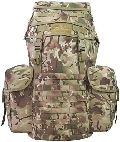 Kombat Cadet MOD Mk2 Molle Pack Rucksack Bergen 50L BTP MTP