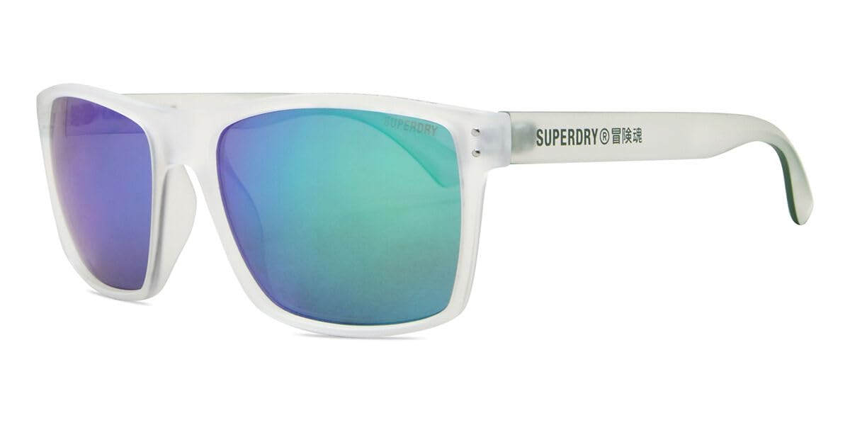 Superdry Kobe 183 Matte Crystal Green Mirrored lenses