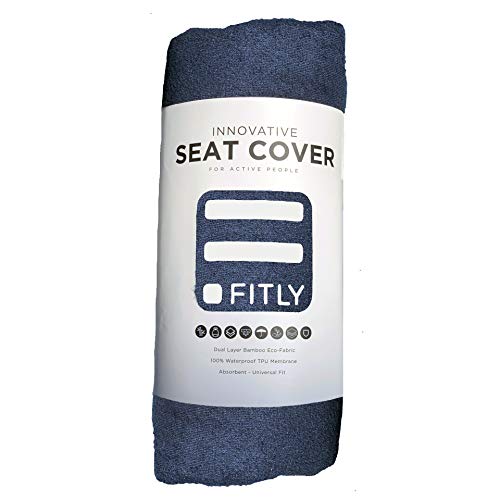 FITLY Triple Purpose Towel | Eco-friendly Plush Bath Towel For Active People | Towel, Seat Cover & Travel Pillow in 1 | Universal Fit Waterproof Seat