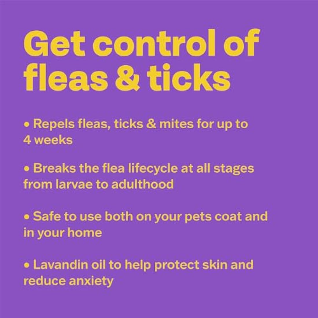 Bob Martin Clear Flea Repellent Spray for the Home, Dogs and Cats - Controls Flea and Tick Infestations in the Household (300ml)