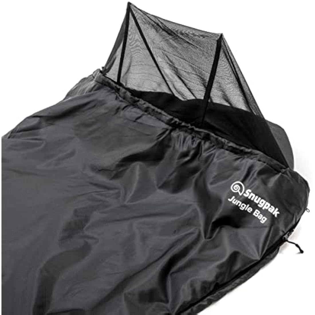 Snugpak Jungle Bag WGTE - Sleeping Bag with Built-in Mosquito Net - Lightweight, Sanitary Sleep Bag & Versatile Quilt - Cosy Sleeping Bag for Tropical Condition Camping & Exploration