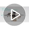 HiBay 6X 5W LED Recessed Ceiling Lights GU10 Downlights Brushed Chrome Kitchen Spotlights Fitting Tilt Round 240V Warm White Energy Saving Lamp