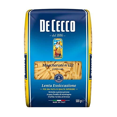 De Cecco Maccheroni Italian Pasta Original 500G