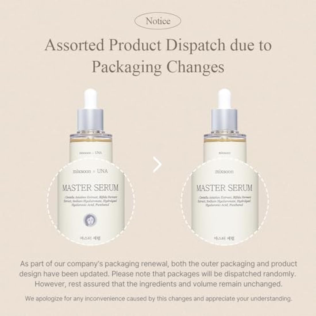 mixsoon Master Serum, Moisturizing Serum for Healthy Skin and Improve Skin Barrier, Cruelty Free