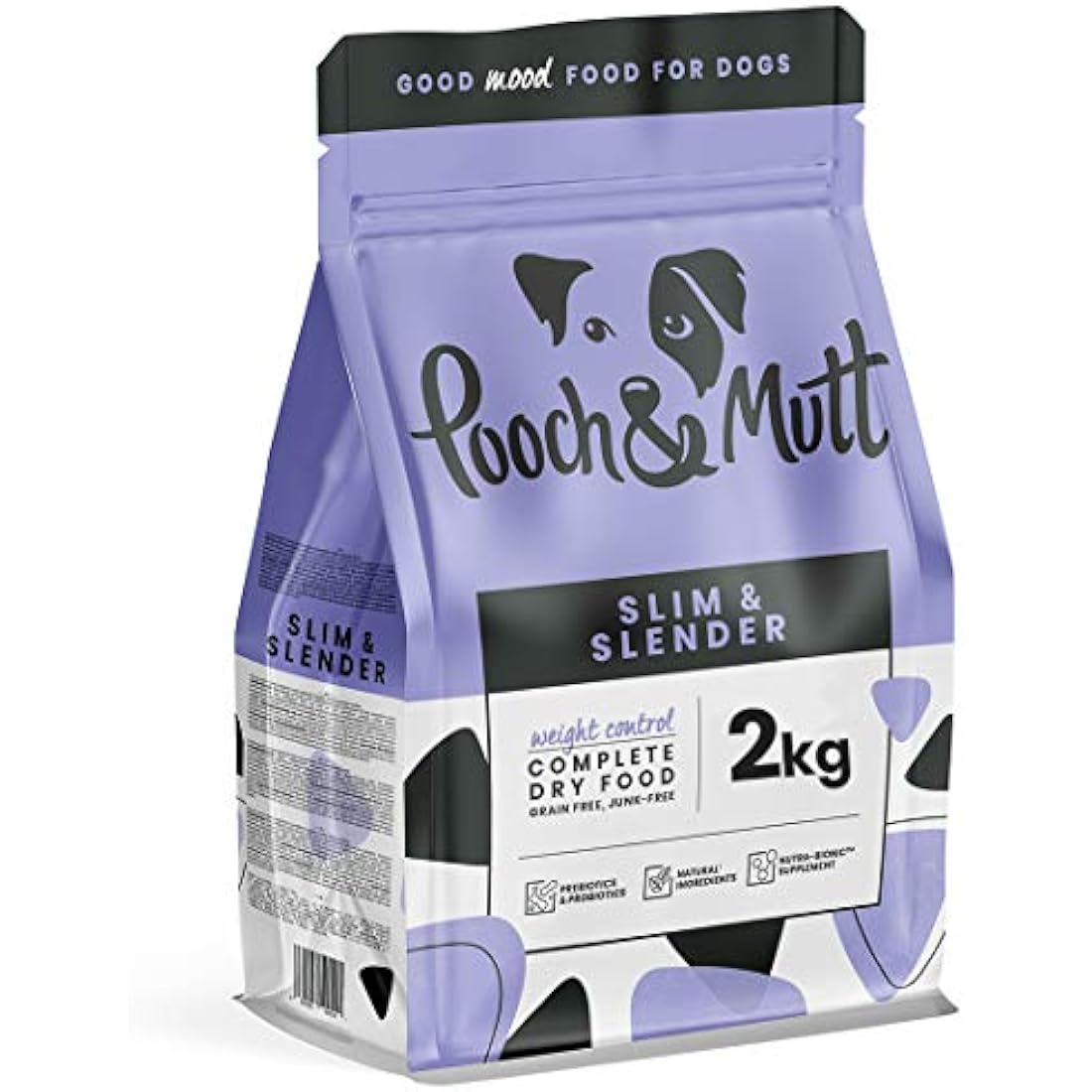 Pooch & Mutt - Slim & Slender, Complete Dry Dog Food (Grain Free), Chicken and Sweet Potato, 2kg