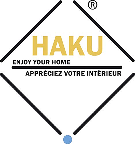 HAKU Side table, Chrome Metal, Coffee Table, Safety Glass 8 mm – Dimensions: W 45 x H 50 x D 35 cm Style: Modern
