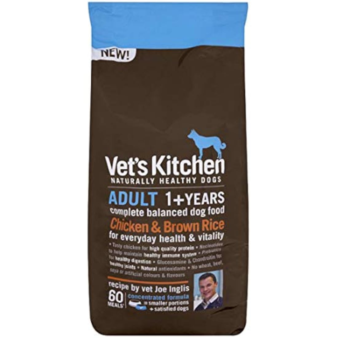 Vet's Kitchen Adult Dog Chicken & Brown Rice 7.5kg