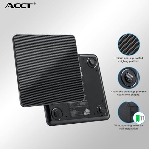 ACCT Postage Scale 440lb, Mail scale, Digital Postal Scale with hold/tare function, Auto-off，Shipping scale for packages/small business/luggage/office