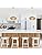 LynPon Bohemian Woven Rattan Pendant Light, Hand-Worked Cage Chandelier Farmhouse Natural Mini Rattan Lamp for Living Room Bedroom Kitchen Entryway