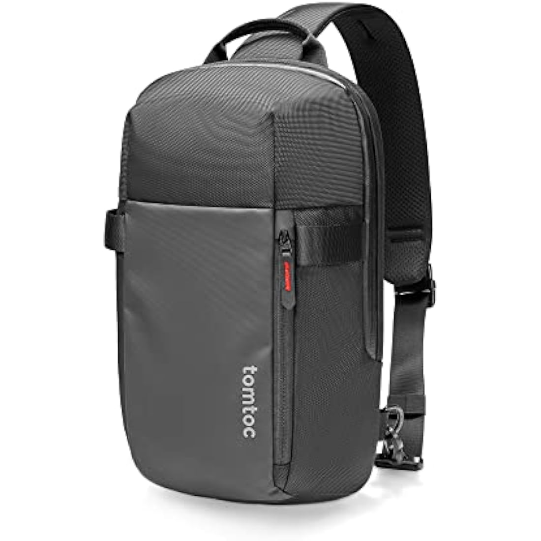 tomtoc Compact EDC Sling Bag for 13-inch MacBook Air M4 2025, 14 inch MacBook Pro M4, 13" iPad Air M3/iPad Pro M4, Minimalist Chest Shoulder Crossbody Bag, Small Daypack for Daily Use, Work- S Size