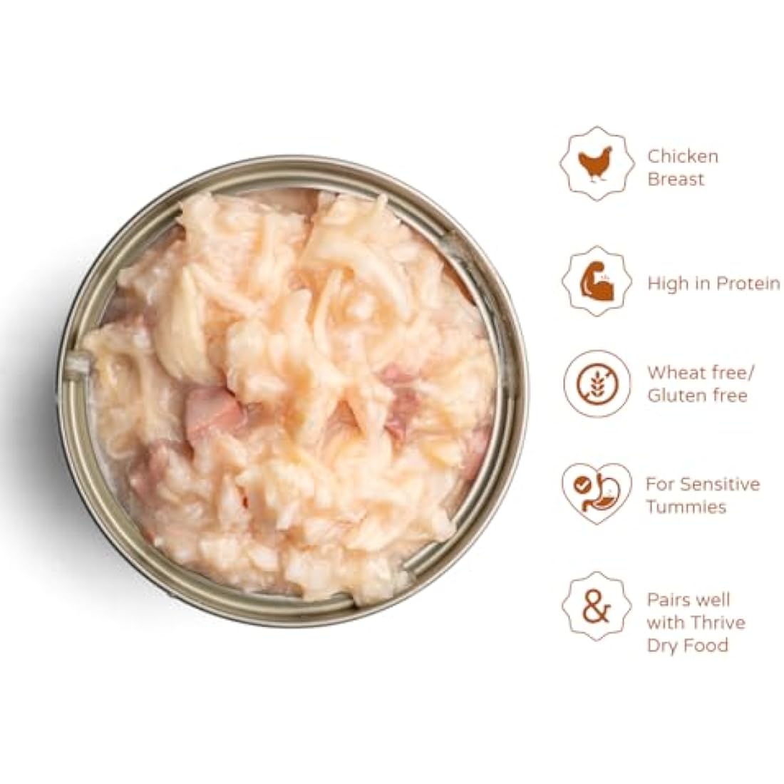 Thrive Cat Food Complete Chicken and Liver, Pack of 6