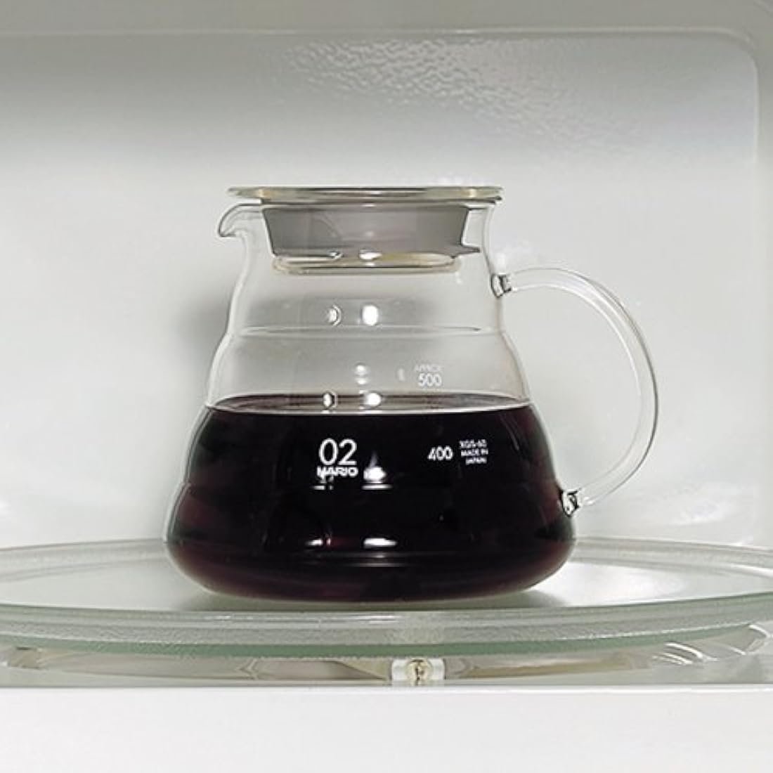 Hario XGS-60TB-EX 600 ml Glass V60 Range Server, White