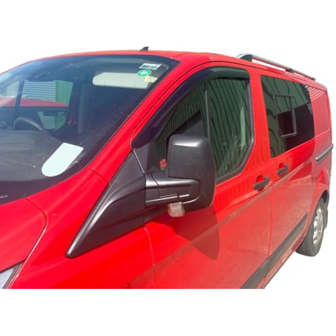 AUTO CLOVER Wind Deflectors Set for Ford Transit Custom 2012+ (2 pieces)