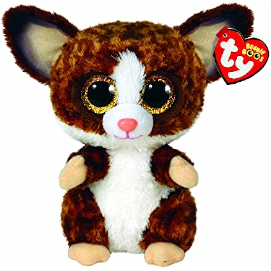 TY Binky Bush Beanie Boos 6" | Beanie Baby Soft Plush Toy | Collectible Cuddly Stuffed Teddy