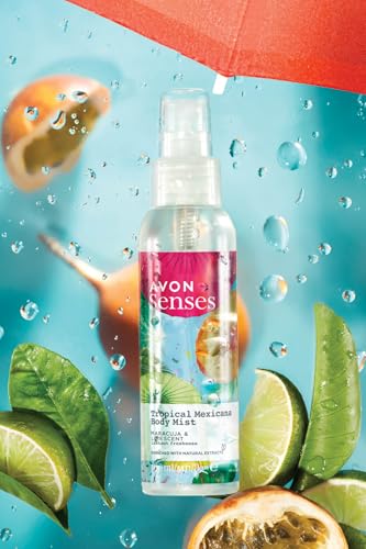 Avon Senses Body Mist 100ml (Tropical Mexicans Maracuja & Lime Scent)