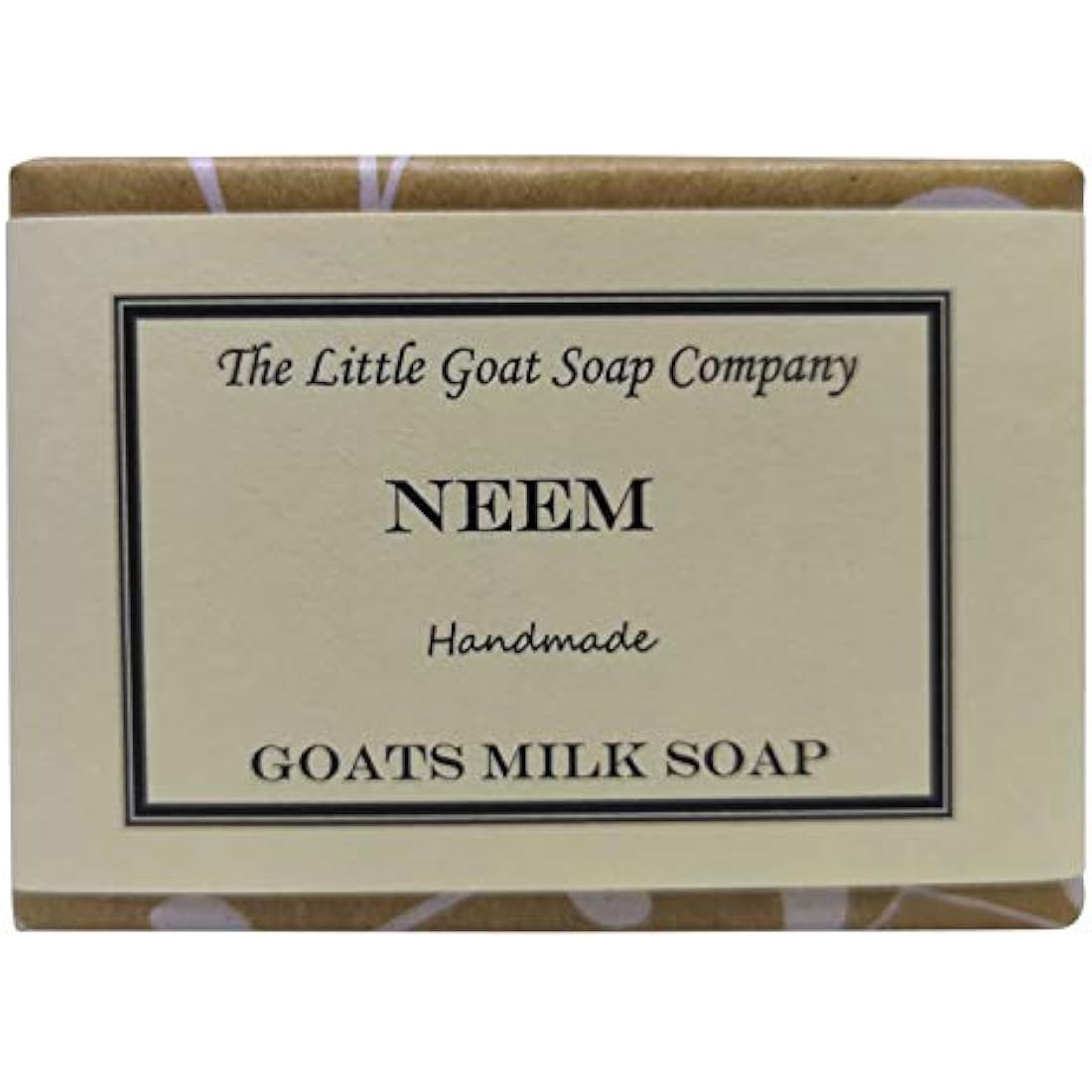 the Little Goat Soap Company Neem Goats Milk Soap 4 X 100g, N4