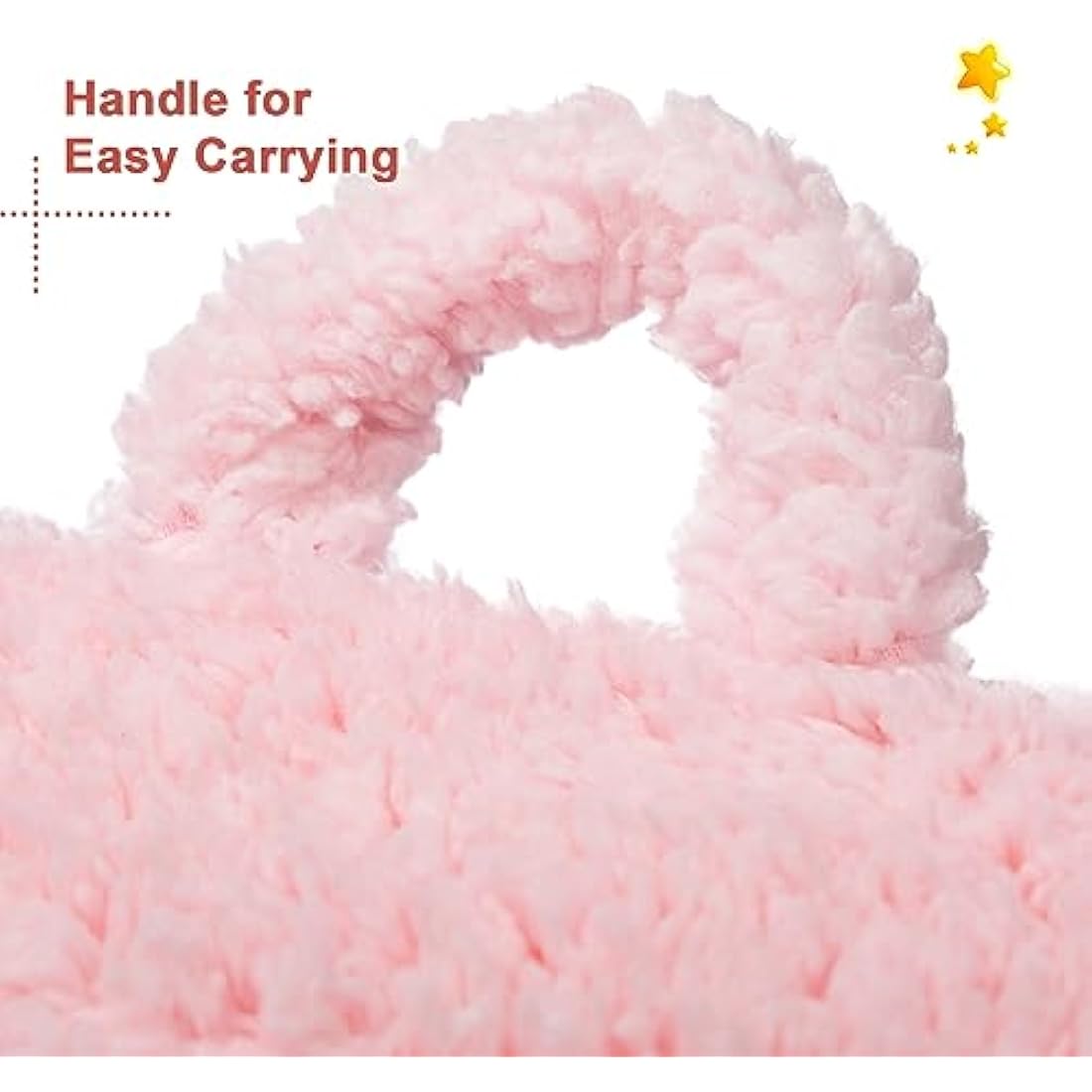 BEJOY Kids Sofa Ultra-Soft Snuggle Foam Filled Chair, Single Cuddly Sherpa Reading Couch for Boys and Girls, Pink