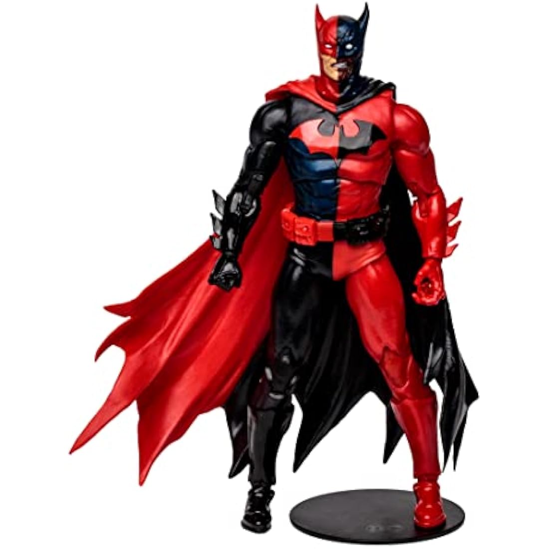McFarlane Toys DC Multiverse Two-Face as Batman (Batman: Reborn) 7-Inch Action Figure, Ages 12+ Multicolour DC Comics
