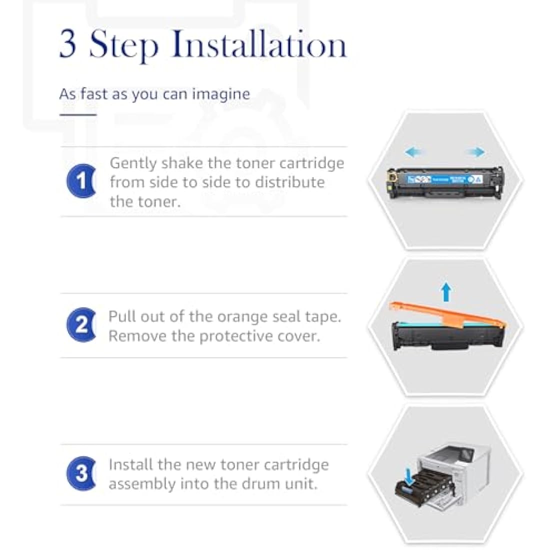 STAROVER 305X CE410X Remanufactured Compatible Toner Cartridge Replacement for HP 305A CE411A CE412A CE413A for HP Laserjet Pro 400 Color M451dn M451nw M451dw MFP M475dw M475dn M375nw M351a (4-Pack)