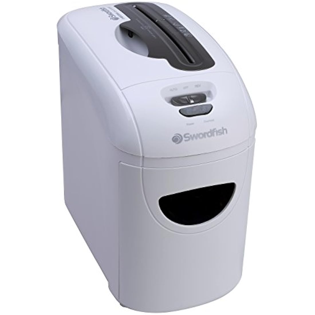 Swordfish 40300 X-Securia 800XC 8 Sheet Cross Cut Paper/Document Shredder, White