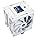 Thermalright Burst Assassin 120 Vision Digital CPU Cooler - IPS 2.4-inch Square Rotatable Display, 120mm Forward and Reverse Fan Design, Support Intel LGA1700/1150/1151/1200/1851, AMD AM4/AM5|White