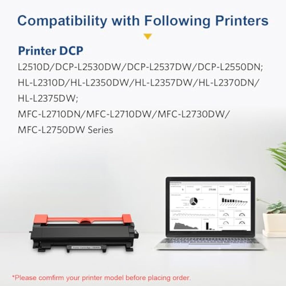 SMARTOMI TN2420 TN2410 Toner Cartridge Replacement for Brother TN2420 TN2410 for Brother MFC-L2710DW HL-L2350DW DCP-L2530DW HL-L2310D HL-L2370DN MFC-L2710DN MFC-L2730DW MFC-L2750DW DCP-L2510D